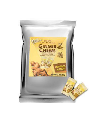 Prince of Peace 100% Natural Ginger Candy (Chews), 2.2lb/1kg