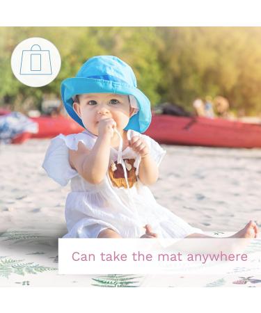 Foldable Waterproof Diaper Changing Mat for Babies - Portable & Soft (Raccoon) #6 - Buy Online on GoSupps.com