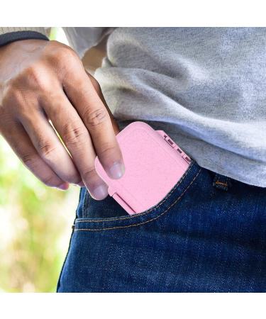 Buy 6 Grids Daily Pill Case - Travel Pill Box & Waterproof Organizer in Pink | Small & Portable Vitamin Storage - Buy Online on GoSupps.com