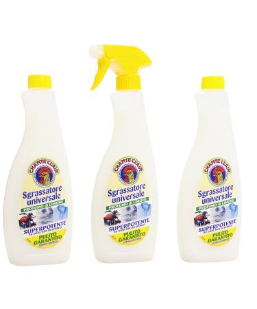 Chanteclair – Universal Degreaser 500 ml + 2 Refills, Lemon Scent