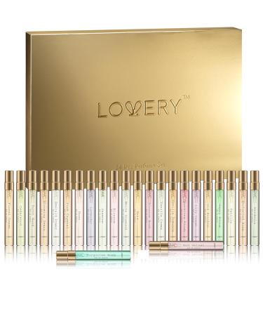 Advent Calendar 2024 Adult Gift Set for Women 24pc Perfume for Women and Men Assorted Fragrance Sets Floral Perfume Sampler for Travel - Birthday Gold - Buy Online on GoSupps.com