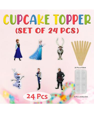 Seyal Frozn Cupcake Topper - Buy Online on GoSupps.com