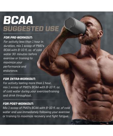 PMD Sports BCAA Stim-Free Amino Acids - Better Workout Performance Enhanced Recovery Daily Energy Muscle Builder and Muscle Sparing - BCAA Powder Drink Mix - Lemonade (30 Servings) - Buy Online on GoSupps.com