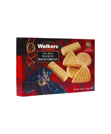 Walker's Shortbread Assorted Pure Butter Cookies 8.8 Oz - Delicious Shortbread Selection - Buy Online on GoSupps.com