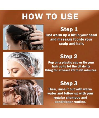 DAMUSI Raw Batana Oil - 100% Pure Natural Hair Growth & Deep Conditioning | Nourishes All Hair Types (4.2 OZ) - International Shipping Available - Buy Online on GoSupps.com