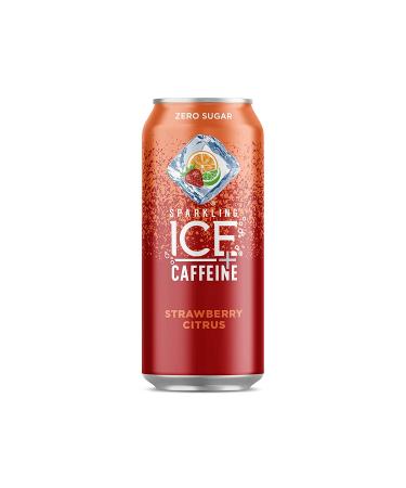 Sparkling Ice +Caffeine Variety Pack - 16oz Cans with Antioxidants & Vitamins - Zero Sugar, Multi-Flavor Assortment - Oasis Snacks Sticker - 12 Pack - Buy Online on GoSupps.com