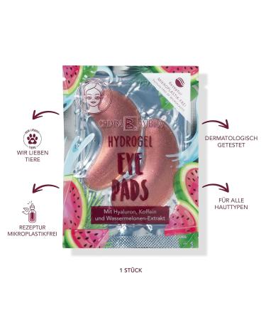 Buy CHIARA AMBRA Pink Hydrogel Eye Mask with Watermelon Extract - Hydrating & Revitalizing Eye Care for All Skin Types - International Shipping Available - Buy Online on GoSupps.com