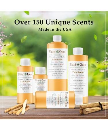 Palo Santo Fragrance Oil 8 fl. oz - Premium Scented Oil for DIY Soap Candles Bath Bombs & Aromatherapy - Buy Online on GoSupps.com