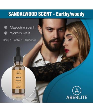 Aberlite Beard Oil for Men - Ultimate Growth & Moisturizer | Softens Coarse Hair - Perfect for Black Men - Buy Online on GoSupps.com