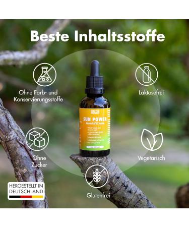  Suppleminds Vitamin D3 K2 Drops (50 ml) 1000 IU of vitamin D3 + 20 mcg of vitamin K2 MK7 in MCT oil vegetarian only - Buy Online on GoSupps.com
