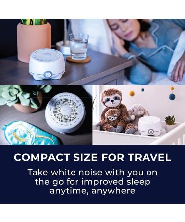 Yogasleep Whish White Noise Sound Machine - 16 Natural Soothing Sounds, Volume Control for Baby & Adults | Office Privacy, Concentration, Sleep Aid | Compact & Travel-Friendly | Nursery Essentials - Buy Online on GoSupps.com