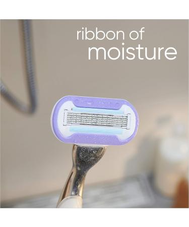Gillette Venus Deluxe Smooth Platinum Razors for Women 1 Venus Razor 3 Razor Blade Refills Metal Handle with Anti-Slip Grip - Buy Online on GoSupps.com