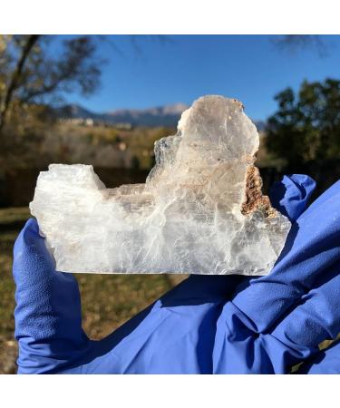 Natural Crystal Rough Decoration 155g Raw Natural Standing Selenite Piece Cut Slab Stone Specimen - Buy Online on GoSupps.com