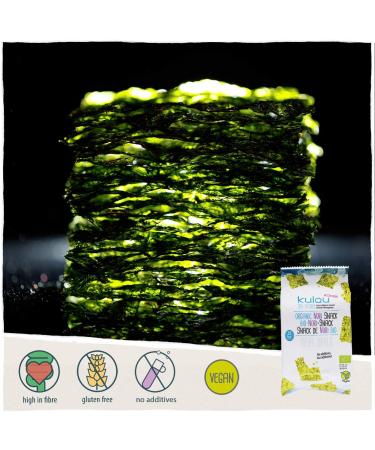  KULAU GmbH Klauu Bio Nori Sel de mer 8 x 4 g - Buy Online on GoSupps.com