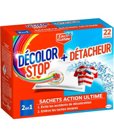 D color Stop 2-in-1 + Stain Remover 22 Sachets - Buy Online on GoSupps.com