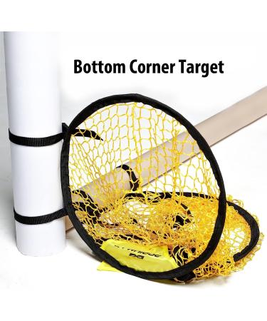 PodiuMax Top Bins Soccer Target Goal Set - Easy Attach & Detach for Shooting Accuracy Training (Set of 2) - Buy Online on GoSupps.com