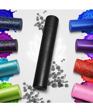 Yes4All High-Density EPP Foam Roller for Back, Legs & Muscle Massage - 36-inch Black - Buy Online on GoSupps.com