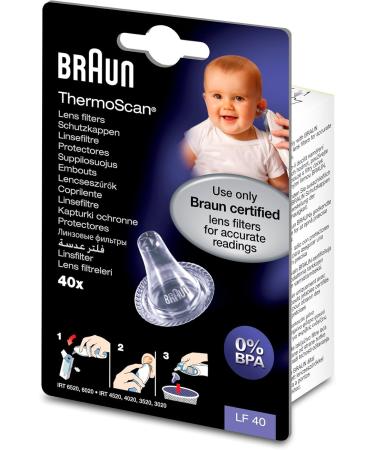 Braun IRT3030 ThermoScan 3 Infrared Ear Thermometer & 40 Protective Caps - Fast Shipping Worldwide - Buy Online on GoSupps.com