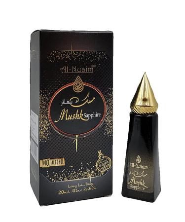 Al Nuaim Mushk Sapphire / Itr oil Perfume oil 20 ML - Buy Online on GoSupps.com