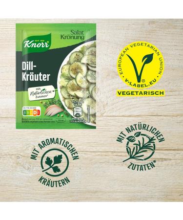Buy Knorr Salad Dressing Dill Herbs - 15 Natural Portions for Delicious Salads | International Shipping - Buy Online on GoSupps.com