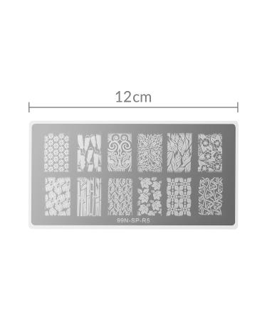 99nails Stamping Plate Rectangle - Jungle | Premium Nail Art Tool for International Shipping - Buy Online on GoSupps.com