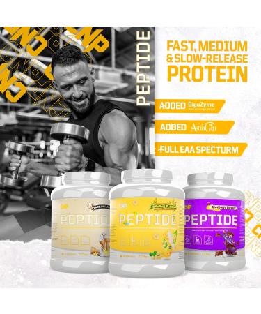 CNP Professional Peptide High Protein 48g Premium Timed Release Protein Blend Micellar Casein Digestive Enzymes 2.2Kg 6 Flavours Available (Vanilla) New Vanilla - Buy Online on GoSupps.com