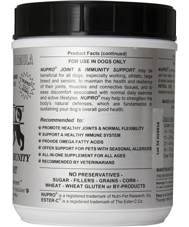 Nupro Joint and Immunity Supplement 30oz - Enhance Mobility and Boost Immune System - Buy Online on GoSupps.com