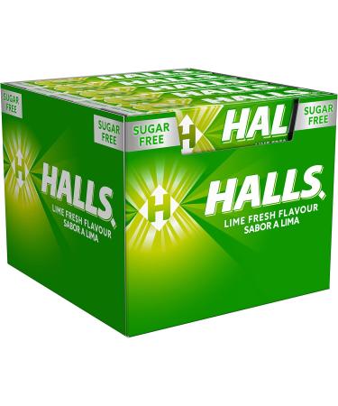  HALLS Halls Lima - Hard Candy - Box of 20 Sticks of 32g - Buy Online on GoSupps.com