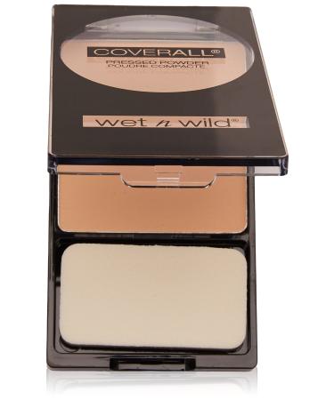 Wnw Coverall 822b Pwder F Size .26oz Wet N Wild Coverall Pressed Powder Fair/Light 822b