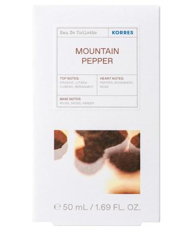 KORRES Eau de Toilette Mountain Pepper 1.69 fl. oz. - Buy Online on GoSupps.com