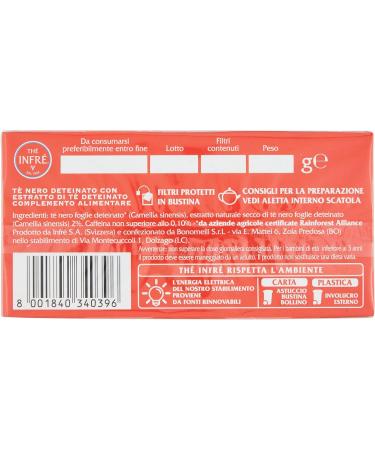  Th Infr Infrared Tea Classic desaturated tea rich and enveloping taste incomparable aroma caffeine-free pack of 23 filters 34.5 g - Buy Online on GoSupps.com