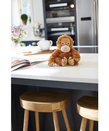 Warmies 13'' Fully Heatable Scented Cuddly Toy - Orangutan Brown with French Lavender | Medium Size - Buy Online on GoSupps.com