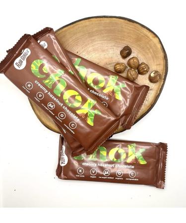  Raw Gorilla Raw Gorilla Smooth & Silky Hazelnut Choking | 4-Pack Gluten-Free Snacks | Keto Chocolate | No Added Sugar | Vegan Snacks | Organic | Sugar-Free Chocolates | Nut-Free | Healthy Snacks - Buy Online on GoSupps.com