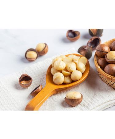 Organic Raw Macadamia Nut Halves & Pieces 2 lbs - Non-GMO, Unsalted, Kosher, Vegan - Keto Snack, Healthy Fats - Ideal for Salad, Yogurt, Cereal & Dessert - Buy Online on GoSupps.com