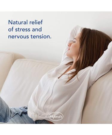 Hyland's Nerve Tonic Stress Relief Tablets - Natural 100 Count for Restlessness, Nervousness & Irritability - Buy Online on GoSupps.com