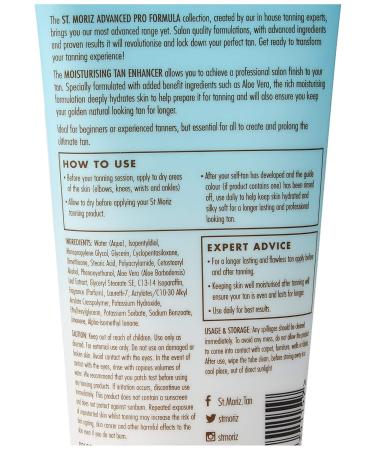 St. Moriz Moisturising Tan Enhancer 200ml - Achieve Flawless Glow | International Shipping Available - Buy Online on GoSupps.com
