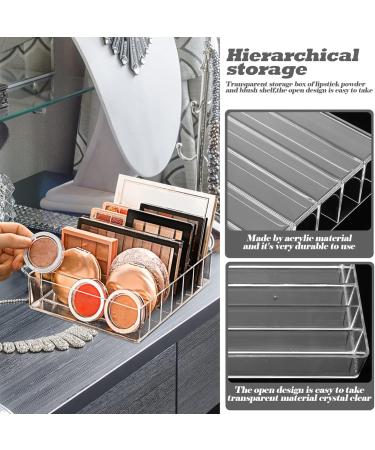 Beaupretty Acrylic Makeup Organizer - Stylish Eyeshadow Storage Box & Cosmetics Stand for Palettes Lipsticks | International Shipping - Buy Online on GoSupps.com