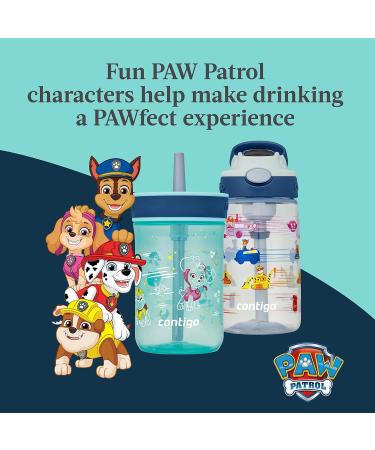 Contigo Paw Patrol Kids 14oz Water Bottle Tumbler 2-Pack | Spill-Proof & Dishwasher Safe with Straw | Paw Patrol Theme for Kids - Buy Online on GoSupps.com