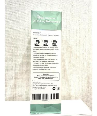 2-Pack Coconut Oil Pulling Mouthwash with Peppermint - Alcohol-Free Oral Care - Fresh Breath Solution - Organic Essential Oils Formula with Tongue Scraper - Gum Health Treatment - 237ML 16 Fl Oz (Pack of 1) - Buy Online on GoSupps.com