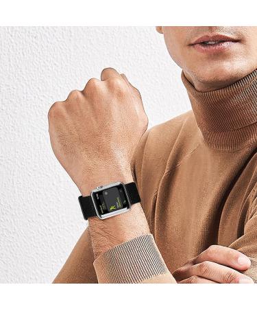 GZ GZHISY Sport Loop Nylon Band for Apple Watch 38mm-49mm, Dark Black - Stretchy Elastic Braided Strap for iPhone Watch, Breathable Replacement Wristband for Men and Women - Buy Online on GoSupps.com