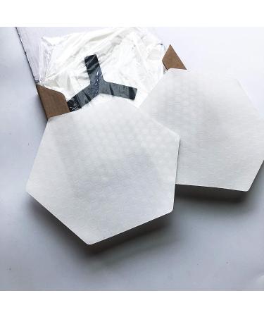 AQUBONA Hexagonal Clear Surf Traction Pad - Semi Clear Silicon Rubber Deck Pad for Surfboard - Buy Online on GoSupps.com