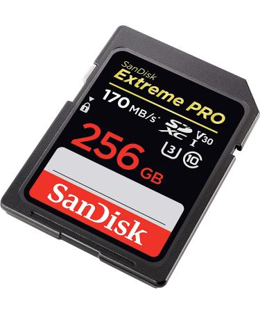SanDisk 256GB Extreme PRO SDXC UHS-I Card - C10, U3, V30, 4K UHD - 256GB SD Card Only - Buy Online on GoSupps.com