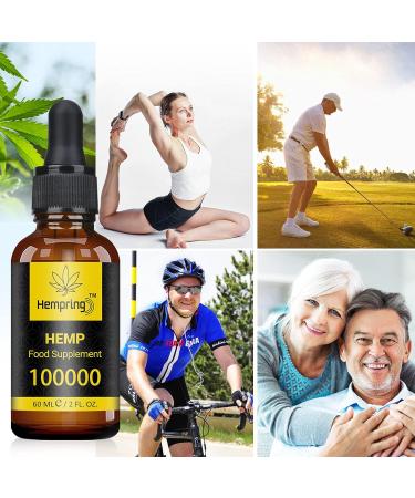 Premium High Strength Natural Oil 100000mg 60ML | Vegan & Vegetarian Friendly | Made in USA - Buy Online on GoSupps.com