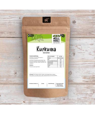  TASTE Guter Geschmack 2 x 100g Turmeric Powder | Ground Turmeric Root | Root | Spices | Curcumin Curcumin | Latte Turmeric 200g - Buy Online on GoSupps.com