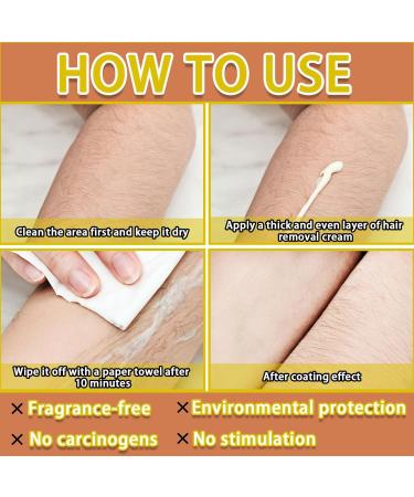 Best Hair Removal Cream for Body | Gentle Depilatory Cream for Women & Men - Shop Now - Buy Online on GoSupps.com