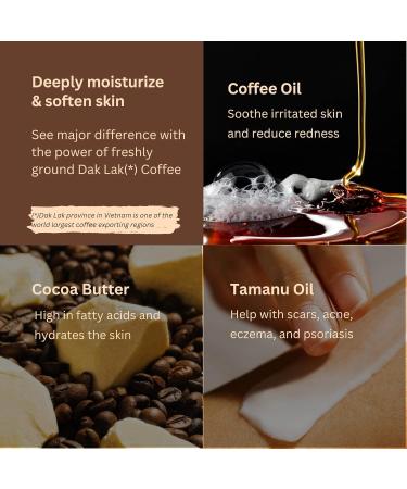 Cocoon Dak Lak Coffee Body Butter - Revitalize Your Skin | 6.76 fl oz | International Shipping Available - Buy Online on GoSupps.com