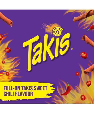 Takis Dragon Spicy Sweet Chili Rolled Tortilla Chips - 280g Snack - Buy Online on GoSupps.com