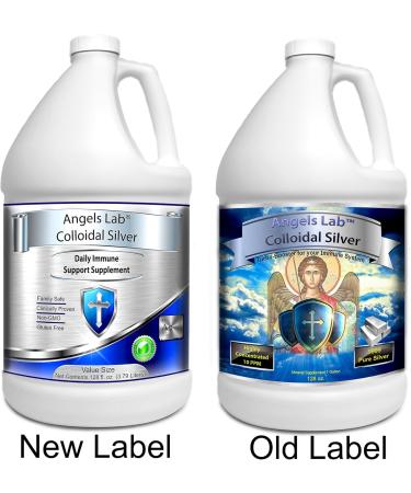 Colloidal Silver Immune Support 10 PPM Nano Liquid - 128 fl oz - 100% Pure & Safe for Immune Health | Fast International Shipping - Buy Online on GoSupps.com