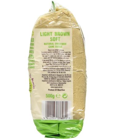 Billington's Light Brown Soft Natural Unrefined Cane Sugar 500g - Buy Online on GoSupps.com