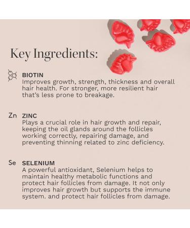 HAIRBURST Vegan Vitamins with Biotin - 1 Month Treatment - 60 Unicorns - Achieve Fast Hair Growth - Reduces Hair Loss - For Longer Stronger and Thicker Hair - Buy Online on GoSupps.com